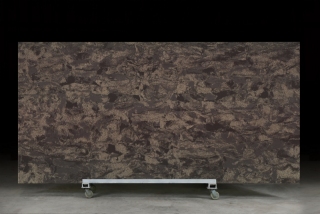 PXQZ334 Artificial Quartz Stone Panel Stain Resistant Countertops