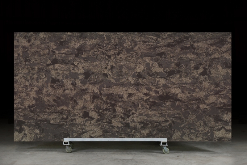 PXQZ334 Artificial Quartz Stone Panel Stain Resistant Countertops