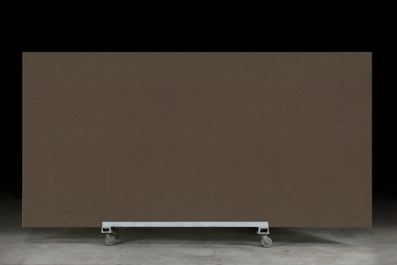 PXQZ401 Brown Artificial Quartz Engineered Stone Kitchen Countertops