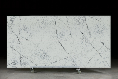 PXQZ220804-1 High-end Quartz Surface Reception Desk top Decoration