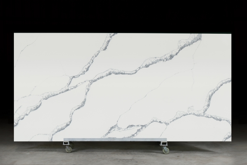 PXQZ220813-1 Modern Quartz Surface White Quartz Cut to Size Countertops