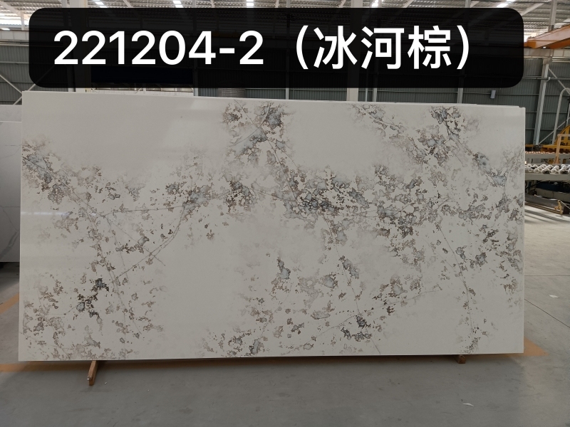 PXQZ 221204-2 Artificial Quartz Table top Cut to Size Stone Big Slabs