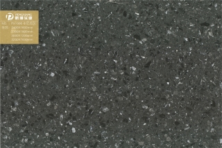PX1006 Drak Grey Marble Engineered Stone with Large Particles Stone Chips