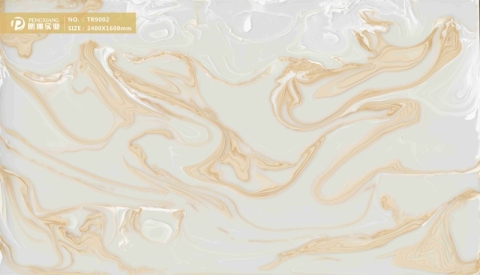 TR9002 Artificial Jade Backlight Engineered Stone Wall Panel Translucent Stone