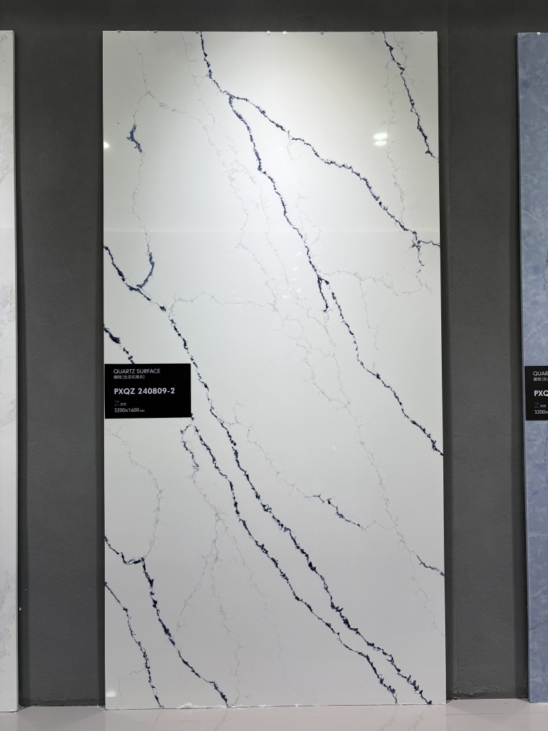 PXQZ 240809-2 Faux Stone Slabs Quartz Plates 3200*1600MM