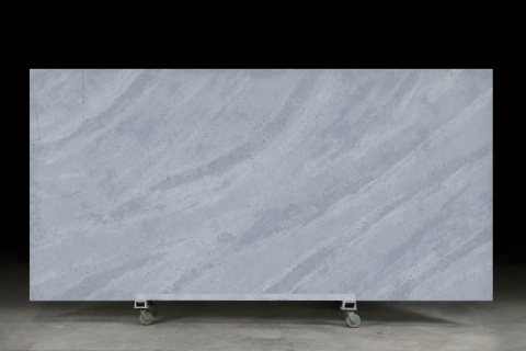 PXQZ 240115-1 Blue Quartz Stone Marble Look Engineered Quartz