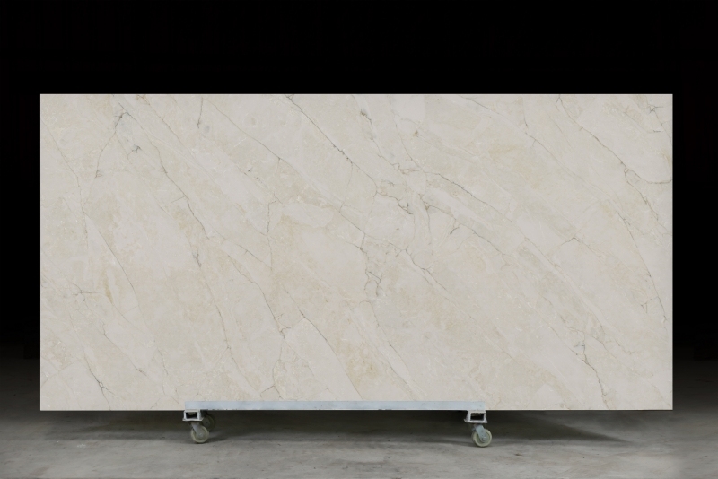 PXQZ 240423-3 Yellow Quartz with Marble Look Quartz Wall Cladding