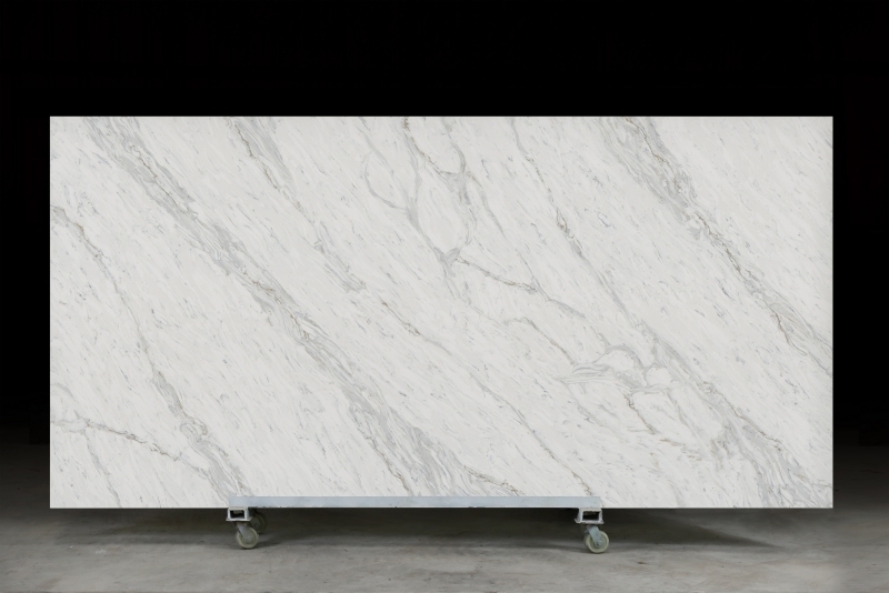 PXQZ 240803-1 Grey Quartz Design Stone Kitchen top Cut to Size