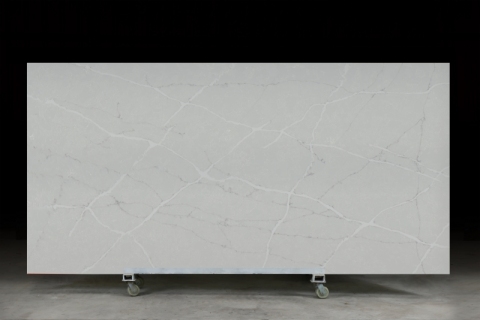 PXQZ 240412-1 Grey Quartz Engineered Quartz Slabs Customized Countertops