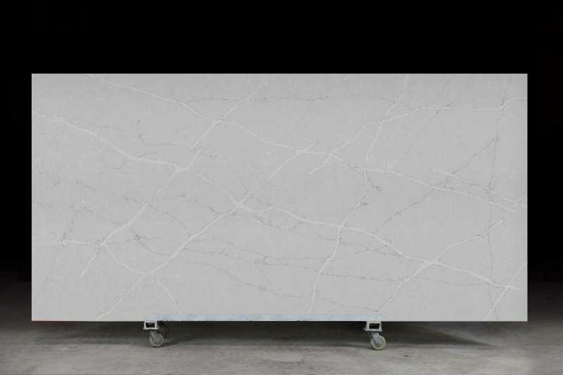 PXQZ 240412-1 Grey Quartz Engineered Quartz Slabs Customized Countertops