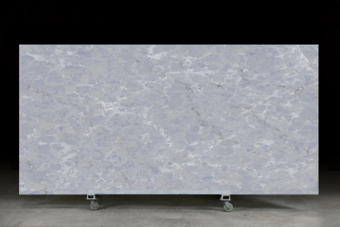 PXQZ 241021-2 Engineered Quartz Blue Quartz Latest Design for Countertop