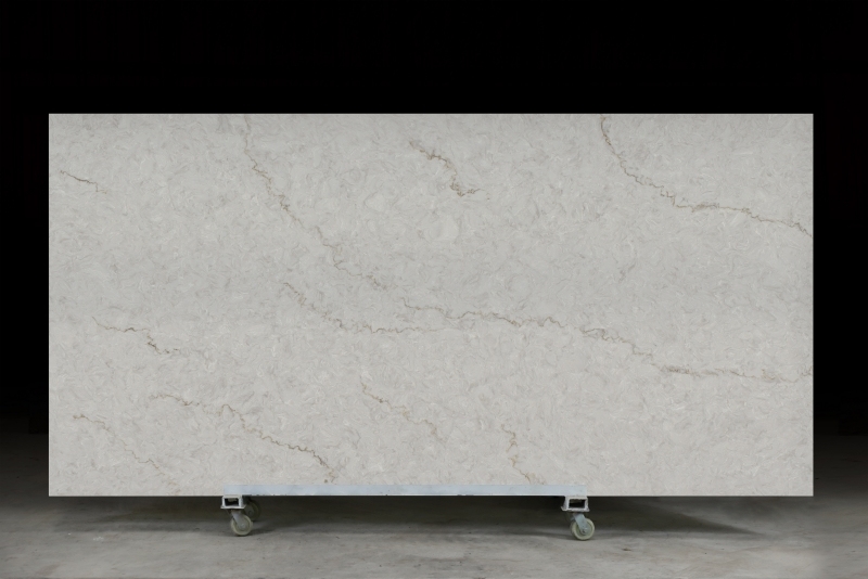 PXQZ 250304-1 Latest Quartz Design Wholesale Slabs for Process