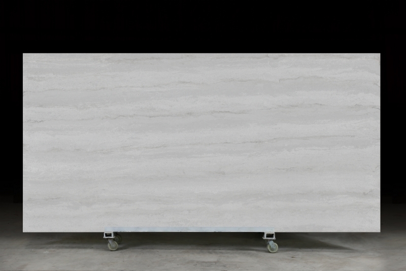 PXQZ 250621-1 Artificial Quartz Waterproof Kitchen Countertop & Sink Material