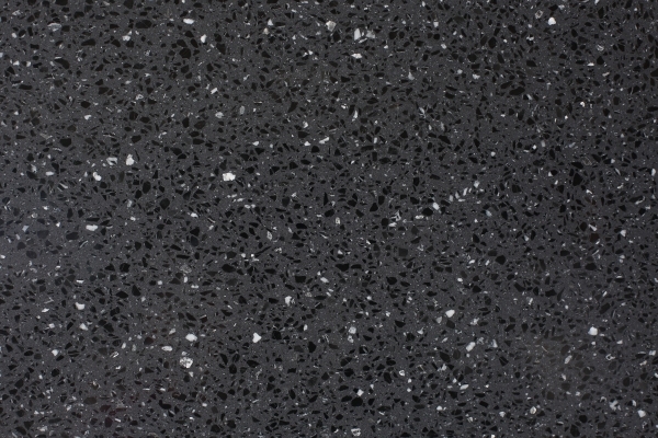 PXS1043 Black Terrazzo with Small Stone Chips Cement Terrazzo Slab
