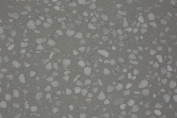 PXS1056 Light Grey Terrazzo Cement Based Terrazzo with Natural Stone Aggregates