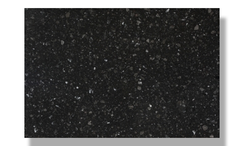 PXS1059 Black Terrazzo Cement Terrazzo Big Slab Cut to Size Tiles