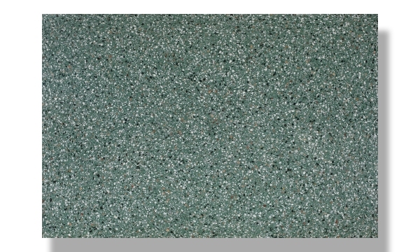 PXS1079 Terrazo de piedra verde sin resina, losa grande de 2400*1600 mm