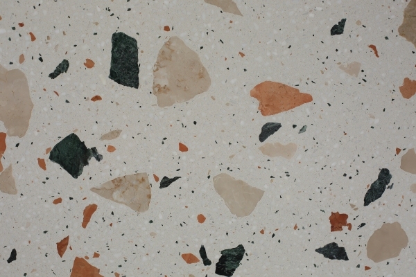 PXS1097 Hot Sale Terrazzo with Large Stone Chips Terrazzo Blocks 2400*1600mm