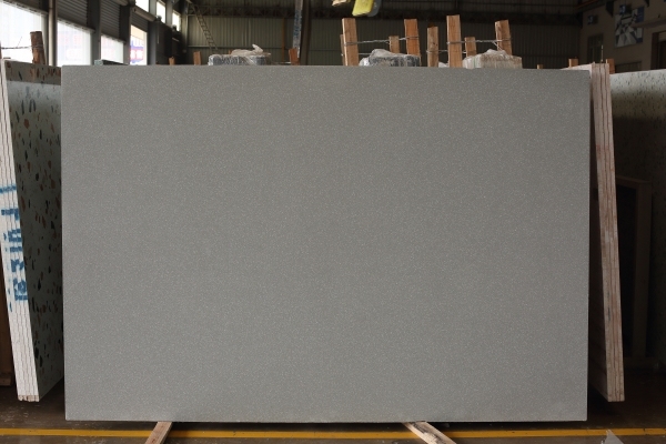PXS8102 Grey Terrazzo Cement Base Stone Slabs for Exterior Wall and Floor Decoration