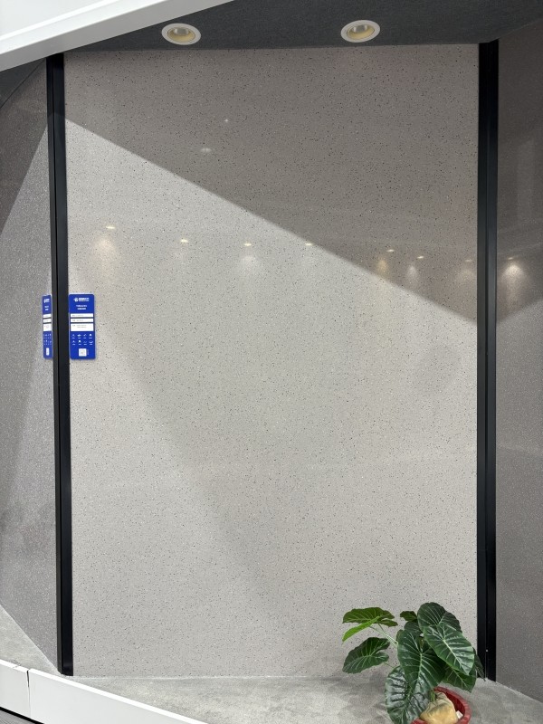 grey terrazzo tiles