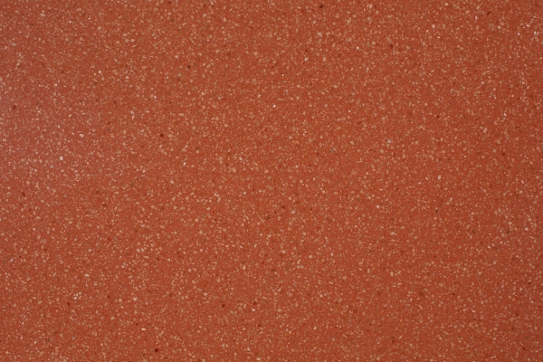 red terrazzo table