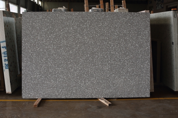 light grey terrazzo