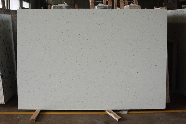 PXS1105 Terrazzo blanc populaire pour revêtement mural intérieur et extérieur