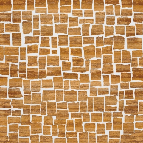 Carreaux de mosaïque en terrazzo PCM0001, en pierre reconstituée, 800 x 800 mm