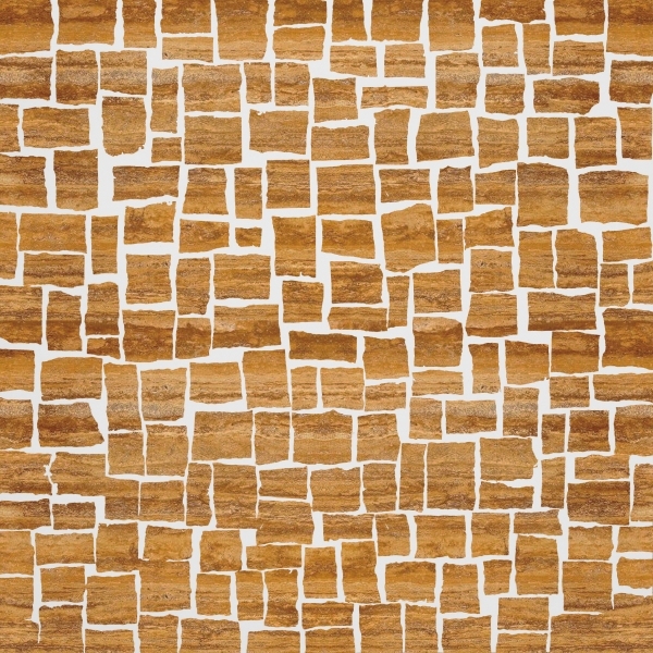 Carreaux de mosaïque en terrazzo PCM0001, en pierre reconstituée, 800 x 800 mm
