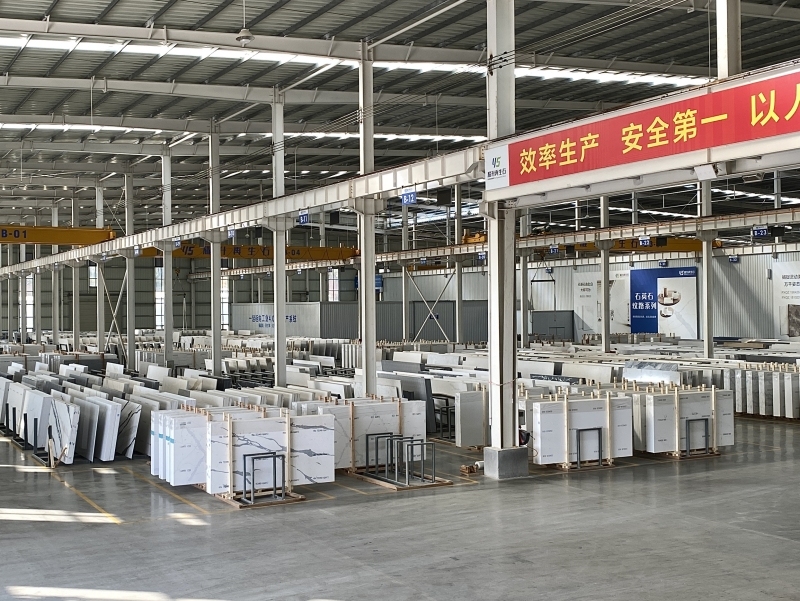 PXQZ 260416-2 Natural Stone Look Quartz Engineered Stone Panels