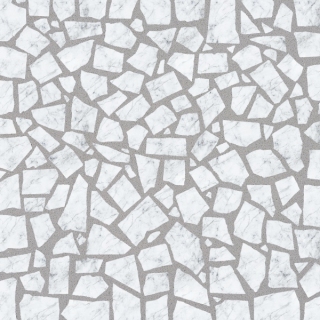 PCM0007 Marble Mosaic Terrazzo Tiles with White Natural Stone Chips