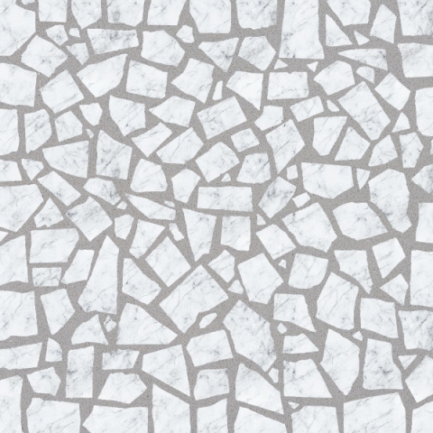 PCM0007 Marble Mosaic Terrazzo Tiles with White Natural Stone Chips
