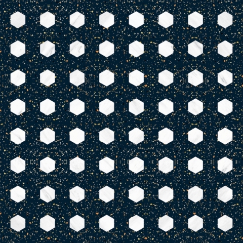PCM0013 Carreaux de mosaïque terrazzo sur mesure pour panneaux de sol et muraux intérieurs