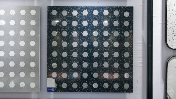 PCM0013 Carreaux de mosaïque terrazzo sur mesure pour panneaux de sol et muraux intérieurs