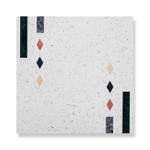 artistic mosaic flooring