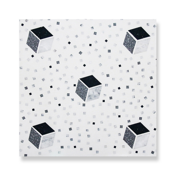 artistic mosaic flooring