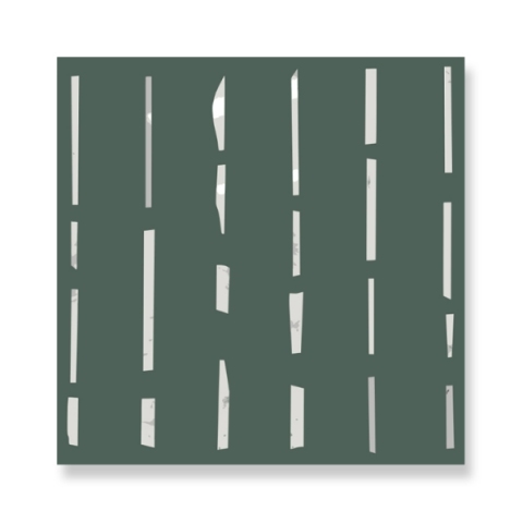 PCM210316-2 Green Mosaic Tiles for Inteior Floor Paving Wall Cladding