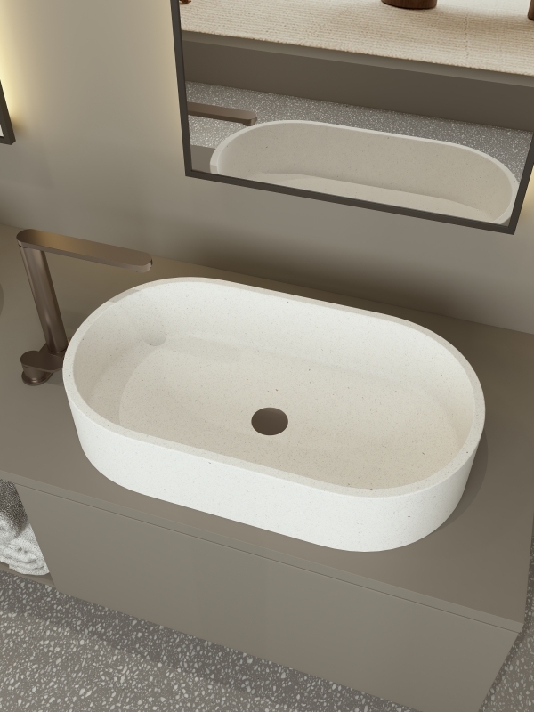 MX011 Commercial Project Counertop Basins Stone Basins with Factory Price
