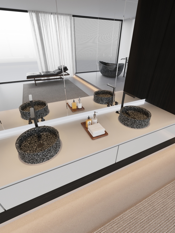 luxury stone basin