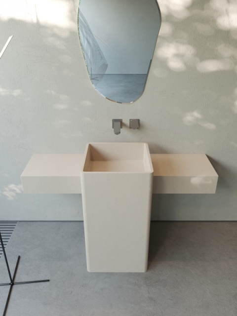 Lavabos de pedestal ML006 para decoración exterior e interior.