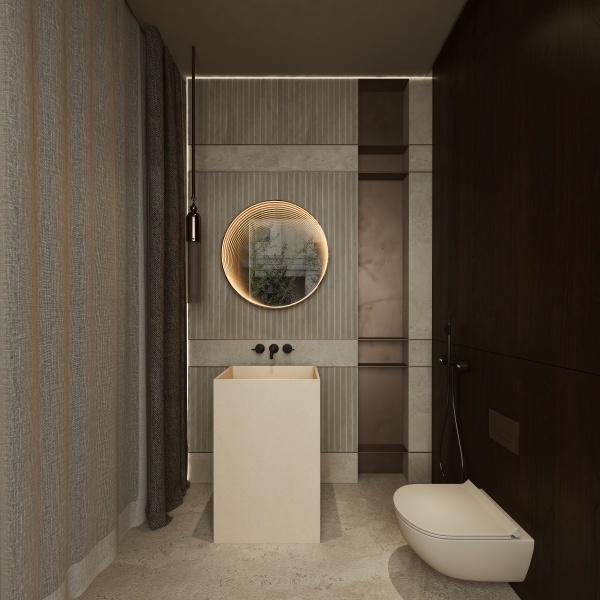 Lavabos de pedestal ML002 con dimensiones de 550*410*850 mm para uso doméstico y proyectos comerciales.