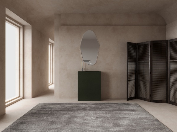ML010 Modern Pedestal Basins Stone Basins for Villa Apartment Hotel Projects