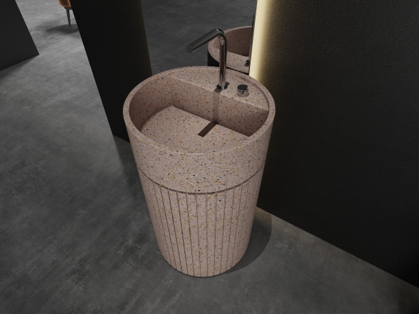 artificial stone basin