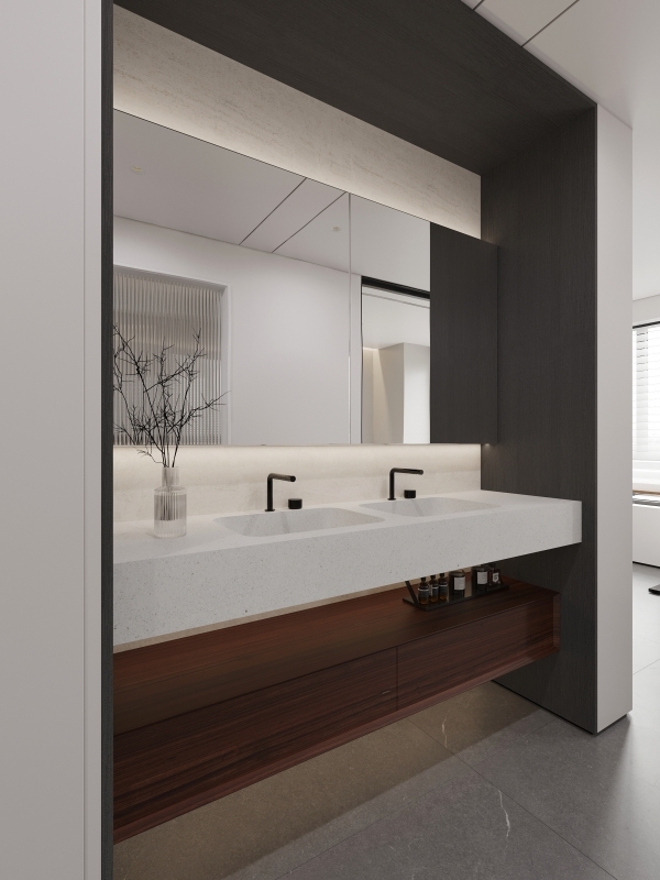 MT014 Hotel Apartment Room Basin Sinks Integrated Basins Factory Supply