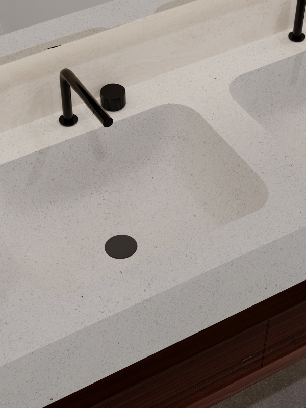MT014 Hotel Apartment Room Basin Sinks Integrated Basins Factory Supply