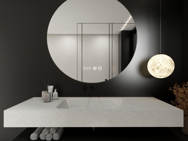 MT160 Terrazzo Integrated Undermount Basins for Villa & Hotel Projects