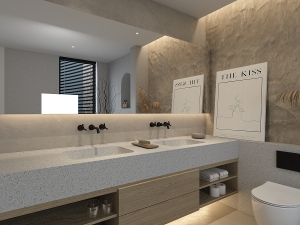MT006 Hot Sale Modern Integrated Basins Undermount Basin Sinks