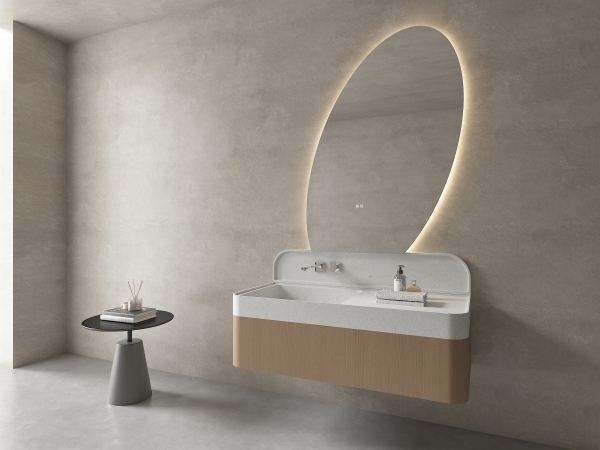 MT011 Hotel Room Use Integrated Basin Sinks for Hand Washing