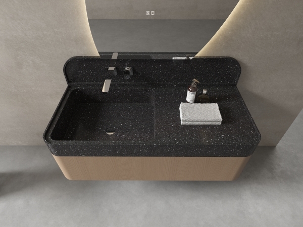 MT011 Hotel Room Use Integrated Basin Sinks for Hand Washing