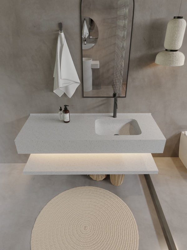 customized terrazzo basin